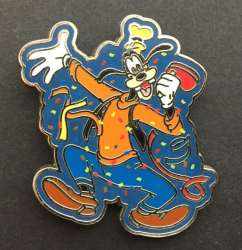 78413 - Walt Disney World 35th Anniversary - Celebrating 35 Magical Years Starter Lanyard Set - Goofy with Confetti and Noisemaker ONLY - Walt Disney World alternate image