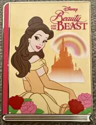 'BoxLunch - Princess Books &amp; Bookmarks - Belle Book Only - DLIC'