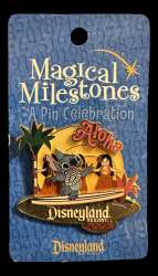 Magical Milestones: A Pin Celebration - 2005 - It’s A Small World - Stitch on a Surfboard - Aloha - DLR