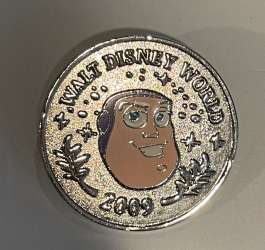 76004 - Mystery character coin - Buzz Lightyear - Walt Disney World alternate image