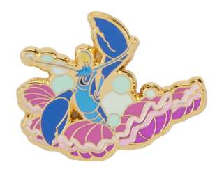 76038 - Little Mermaid 35th Anniversary - Life is the Bubbles Mystery Collection - Blue Crustacean Playing Clamshell Drums - Loungefly alternate image