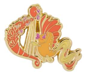 76040 - Little Mermaid 35th Anniversary - Life is the Bubbles Mystery Collection - Carp with Harp - Loungefly alternate image