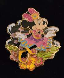 Minnie Mouse - PRE-PRODUCTION - Tropical Summer Stained Glass