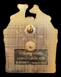 76112 - 15 Years of Shibuya Koen-Dori - Sorcerer Mickey Spinner Pin - Disney Store Japan alternate image