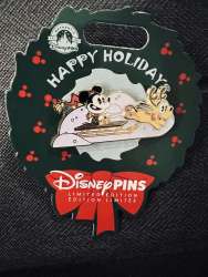Christmas 2023 - Young Mickey &amp; Reindeer Pluto in Sleigh - MLT
