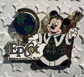 Epcot Holidays Around The World - Mickey Mouse Spinner - WDW