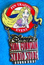 3038 - Disney Soda Fountain Pin Trading Night - Rapunzel - PTE - Disney Studio Store Hollywood / Soda Fountain alternate image