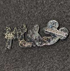 76207 - Cast Exclusive - C-A-S-T Fab 5 Spelled - Mickey Donald Goofy Minnie - Theme Park Cast Member Exclusive alternate image