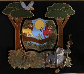 76251 - Featured Artist Series 2007 - Rachael Sur - The Lion King (Growing Up) - Jumbo - Walt Disney World alternate image