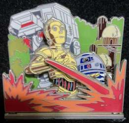 70982 - Pin of the Month - 3D Attraction Diorama Series - Star Tours - Walt Disney World alternate image
