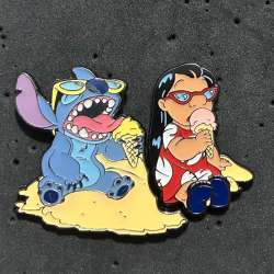 62335 - Hot Topic - Lilo & Stitch - Lilo & Stitch Duo - Loungefly alternate image