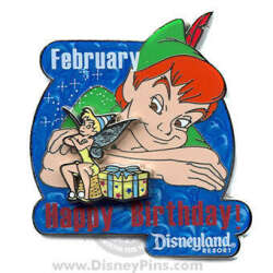 Happy Birthday February - Peter Pan & Tinkerbell