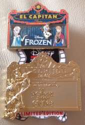 21970 - El Capitan Marquee Series - Nightmare Before Christmas #13 Pumpkin King 3D Cast Gold - Disney Studio Store Hollywood / Soda Fountain alternate image