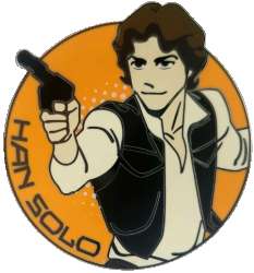 76543 - Star Wars Screen Tone Circles Mystery Collection 2024 - Han Solo alternate image