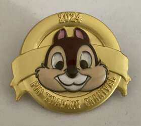 'Pin Trading Carnival 2024 - Chip (Gold) - HKDL'