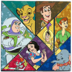 7660 - Mickey's Pin Festival of Dreams - Jumbo Tangram Puzzle - Disneyland Resort alternate image