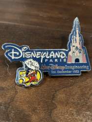 Disneyland Paris Sorcerer Mickey accompanied by Sleeping Beauty Castle