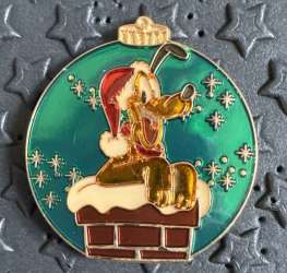 76753 - Christmas 2007 Mystery Tin Collection - Pluto Ornament - Walt Disney World alternate image