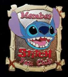 7684 - Disney Auctions (P.I.N.S.) - Fan Club Series - Stitch Fan Club - Disney Auctions alternate image