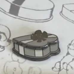 Hinged Candy Box with Bone