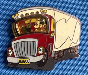 'Mickey driving a semi-truck - MLT'