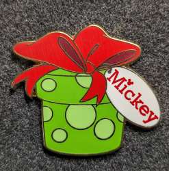 Green and Red Mickey Mouse Present