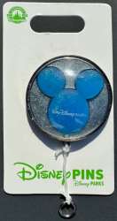 77009 - Acrylic Dome Mickey Balloon Series - Walt Disney World - Blue Balloon with String - Walt Disney World alternate image