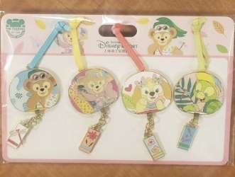 77053 - Duffy’s Summer Fun 2021 Booster Pin Set - Duffy’s Summer Fun 2021 Booster Pin Set - Duffy, ShellieMay, CookieAnn, & Olu Mel - Shanghai Disney Resort alternate image