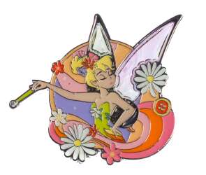 Colourful Flowers Wand Iridescent Wings