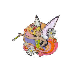 Colourful Flowers Wand Iridescent Wings