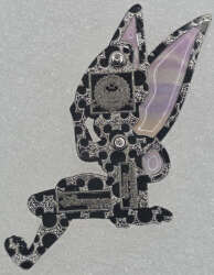 'Tinker Bell - Colourful Flowers Button Hat - DLP'