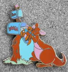 Kanga and Roo with Mailbox ONLY