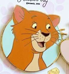 77241 - Fantasy Pin Series: MainStreetCreativity - Circle Cuties - The Aristocats - Thomas O'Malley - Fantasy Unlicensed alternate image