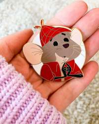 77242 - Fantasy Pin Series: MainStreetCreativity - Circle Cuties - The Aristocats - Roquefort - Fantasy Unlicensed alternate image