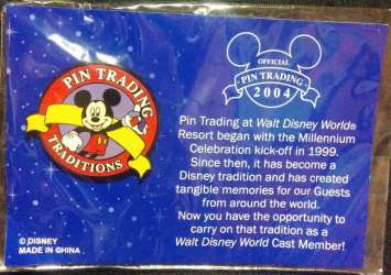 41339 - Pin Trading Logo - Pin Trading Traditions - Mickey - Theme Park Cast Member Exclusive alternate image