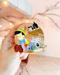 Click to view the Stitch Takes Over - #5 - Pinocchio details