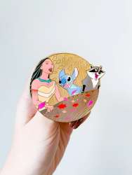 Click to view the Stitch Takes Over - #10 - Pocahontas details