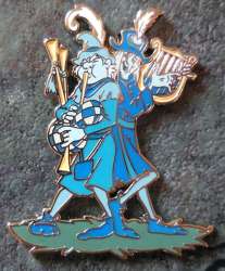 77271 - Haunted Mansion Collectors Set (Disneyland) - Graveyard Musicians Bagpiper and Harpist - Disneyland Resort alternate image