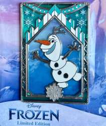 77389 - Pink A La Mode (PALM) - Frozen Stained Glass Series - Olaf - Disney Licensed alternate image