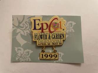 'Epcot International Flower & Garden Festival 1999 - Festival Logo - WDW'