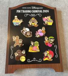 77489 - Pin Trading Carnival 2024 - Chip & Dale Mystery Snacks - Unopened Box - Hong Kong Disneyland alternate image