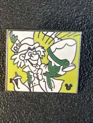 774 - DLR Hidden Mickey Series 2011: Alice in Wonderland Comic Panels - Mad Hatter - Disneyland Resort alternate image