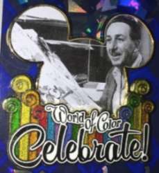 77502 - Disneyland Resort: Diamond Celebration (60th Anniversary) - World of Color Celebrate! - Walt Drawing Steamboat Willie - Disneyland Resort alternate image