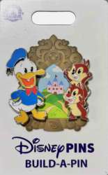 Build-a-Pin: 2nd Generation - Donald Duck &amp; Chip &#039;n Dale Set — Full Set - MLT