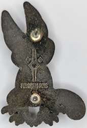 'Fantasy Pin Series: Fulcrum_Pins - White Sitting Lothcat - FSY'