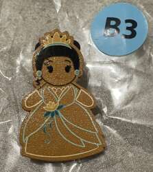 'Pin Trading Carnival 2024 - Princess - Gingerbread - Tiana - HKDL'