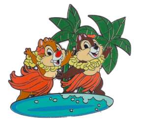Polynesia - Surfing  Chip & Dale