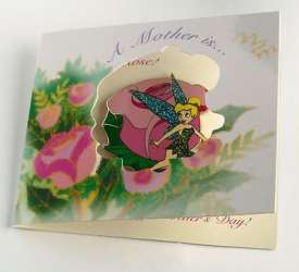 Tinker Bell Mother&#039;s Day Card &amp; Pin - DSUS