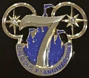 Castle and Stars Mickey Icon Anniversary Logo