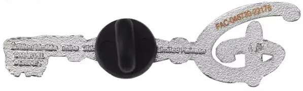 'Guardians of the Galaxy Disney Store Collectible Key Mystery Collection - Nebula - MLT'